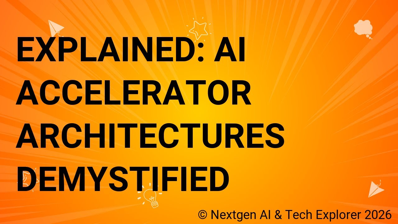 Explained AI Accelerator Architectures Demystified - YouTube