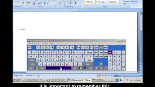 Windows Accessibility Tools