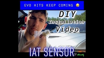 EVO 9|| Installing IAT sensor for Speed Density FLEX TUNE!