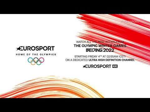 Update EUROSPORT 4K - The Olympic Winter Games Beijing 2022 - On-Hold Ident (Loop) - HDR