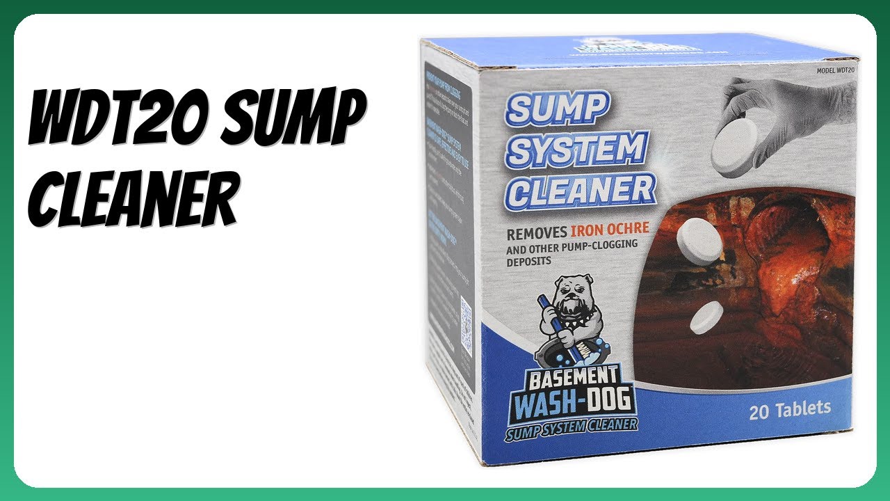 REVIEW (2025): WDT20 Sump Cleaner. Features.