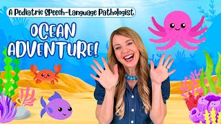 Ocean Animals for Toddlers | First Words, Songs &amp; Counting | Ms. LoLo