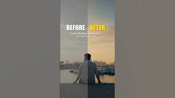 Before - After | Colour Grading breakdown | Sony FX3 #colourgrading #howto #tutorial #slog3