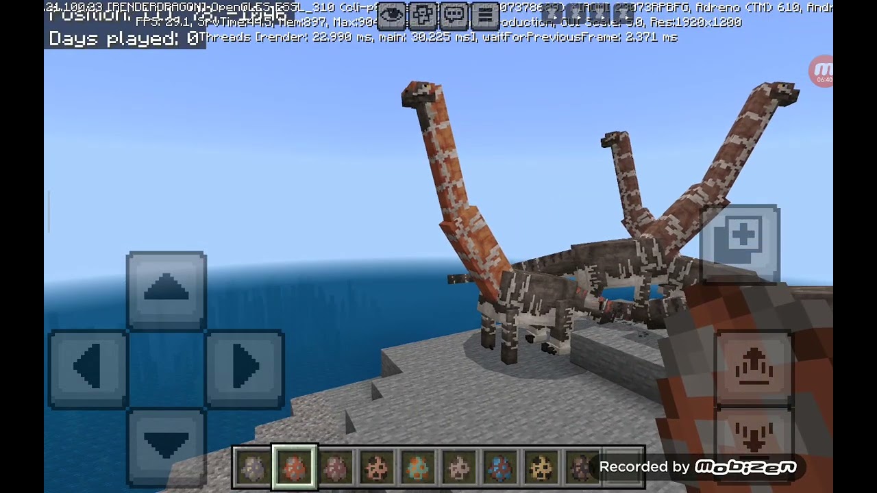 Dinosaur era 2.1 addon by compycraft(only marketplace) pt 1