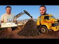 HAFRİYAT NASIL YAPILIR= KIRICI NASIL TAKILIR←HİDROMEK 230 LC⇄KEPÇE VİDEOLARI⇄İNŞAAT HAFRİYAT VİDEO