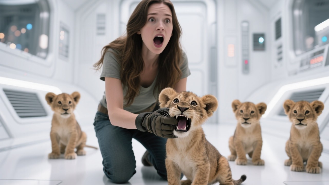 A Predator Cub Bit the Human’s Glove — She Pretended to Yowl, and It Let Go in Shock | HFY | Sci-Fi