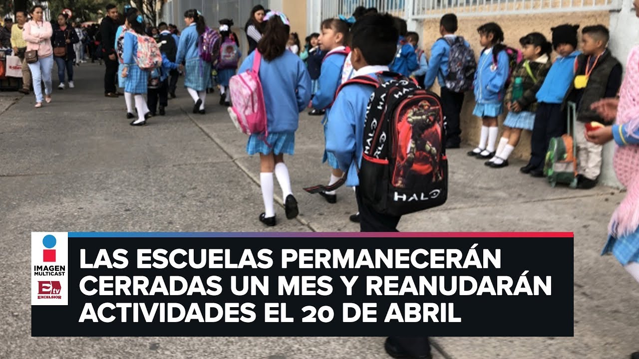🚨LO ÚLTIMO🚨 SEP suspende clases a partir del 20 de marzo por ...