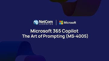 Microsoft 365 Copilot: The Art of Prompting (MS-4005)