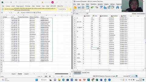 Tugas 2 (pengolahan dan penyajian data dengan SPSS)