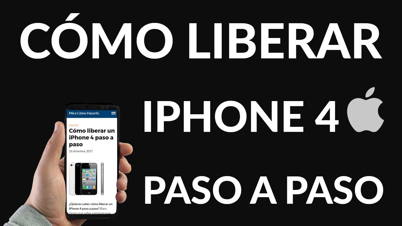 Cómo Liberar un iPhone 4? - YouTube