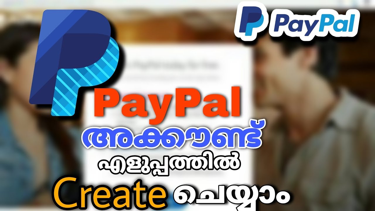 how to create paypal account malayalam 2021 paypal account create