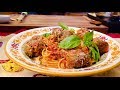 Spaghetti & Meatballs | Christine Cushing