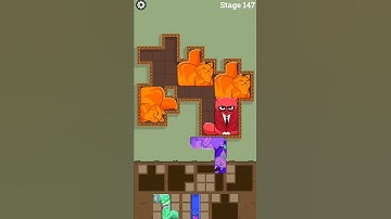 Puzzle Cats - Gameplay Walkthrough (iOS & Android) Stage 147 #funny #shorts #gaming