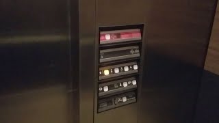 Former Tall Thyssen Dover Impulse Hydraulic elevator @ The Promenade, Miami Lakes FL