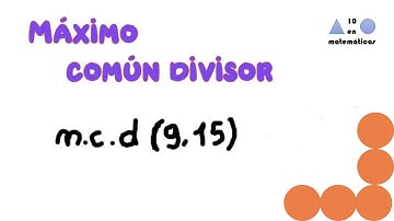 Máximo común divisor 🤩. Ejercicios resueltos
