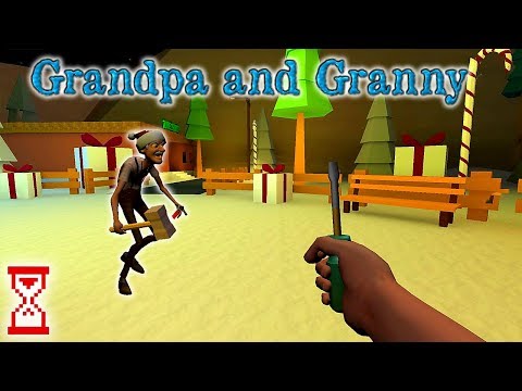 Видео: Обновление! Добавлена Новогодняя глава | Grandpa And Granny Escape House