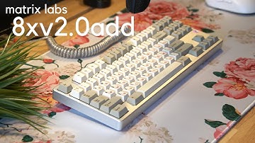 Matrix 8xv2.0 Additional Keyboard Typing Sound Test