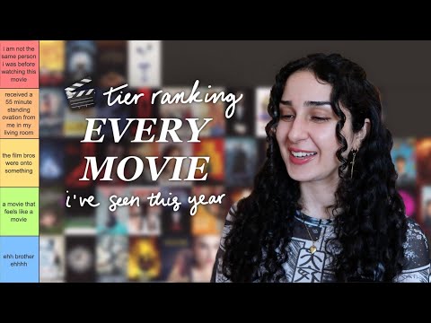 Tier Ranking All 71 Movies I've Watched So Far This Year 🎬