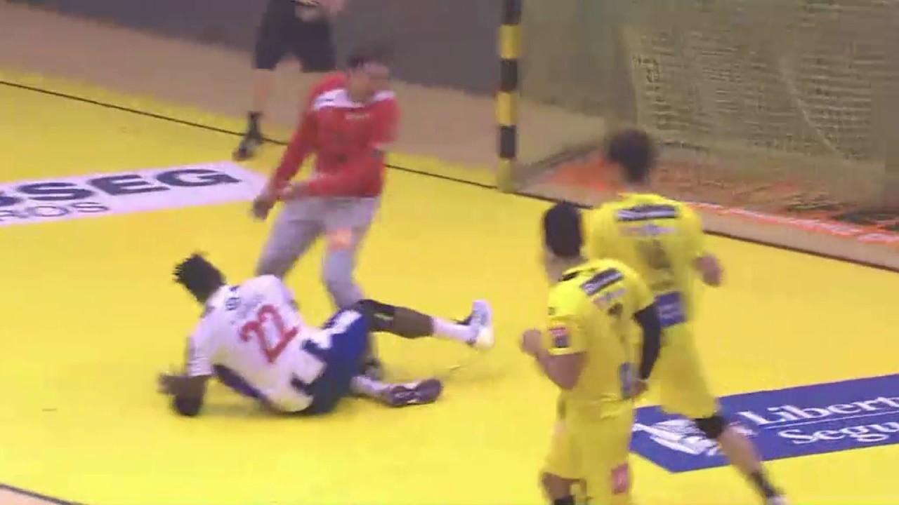 Andebol: ABC-FC Porto, 30-28 (Andebol 1, fase final, 2.ª jornada, 05/04/17) abc kimya