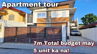 7m may 5 unit apartment Business ka na!  katas ng Business & USA with 220sq meter