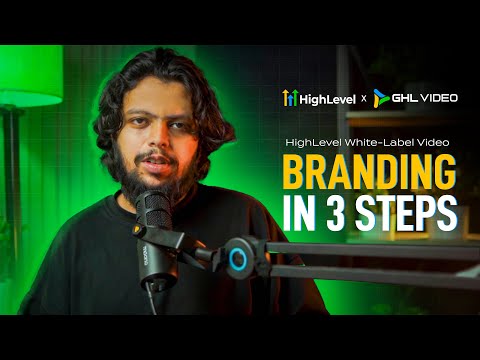HighLevel White-Label Videos Branding in 3 Steps | GHL video