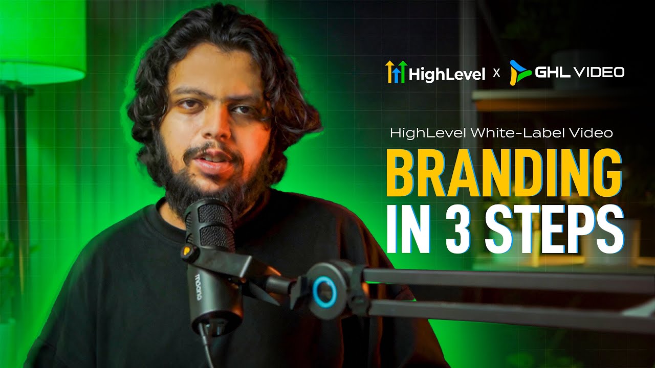 HighLevel White-Label Videos Branding in 3 Steps | GHL video