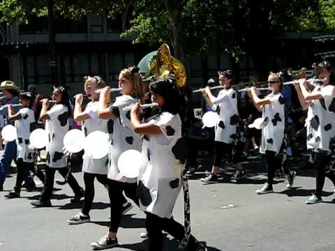 Vintage High School perform at Napa Fair Parade - August