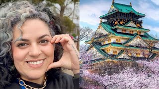 CAÇANDO SAKURAS NO MAJESTOSO CASTELO DE OSAKA 🏯🌸 🇯🇵 - Nunca Te Pedi Nada