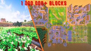 Minecraft Underground Village Transformation (Quick Timelapse)