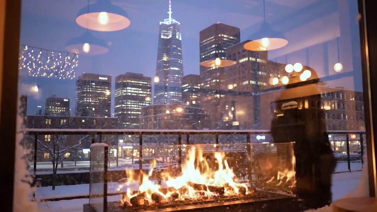 Golden Hour Jazz Piano at Seaside Coffee Shop 🌅 Smooth Relaxing Music for Afternoon Relaxation