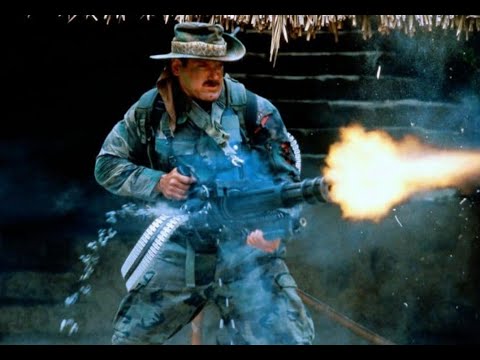 Jesse Ventura talks about Predator, Arnie, SEALS, guns and wrestling, and comments on Platoon.