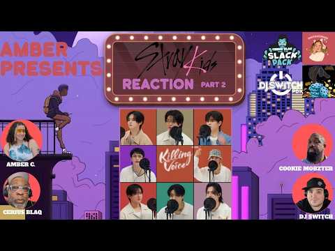 AMBER PRESENTS - STRAY KIDS.  KILLING VOICE Reaction by SLACK PACK #straykids #stay #ygentertainment