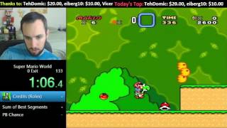 [1:47.0]Super Mario World Credits Warp Personal Best