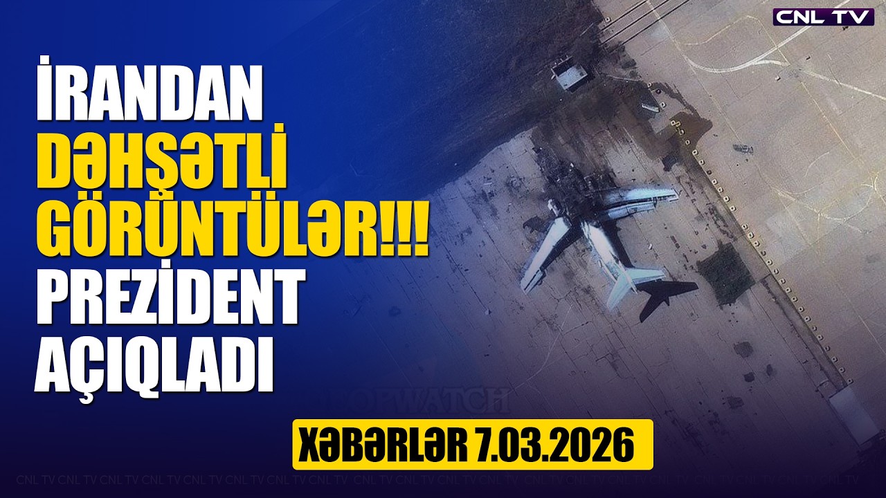 İrandan dəhşətli görüntülər! AĞIR BOMBARDIMAN (Xəbərlər 7.03.2026)