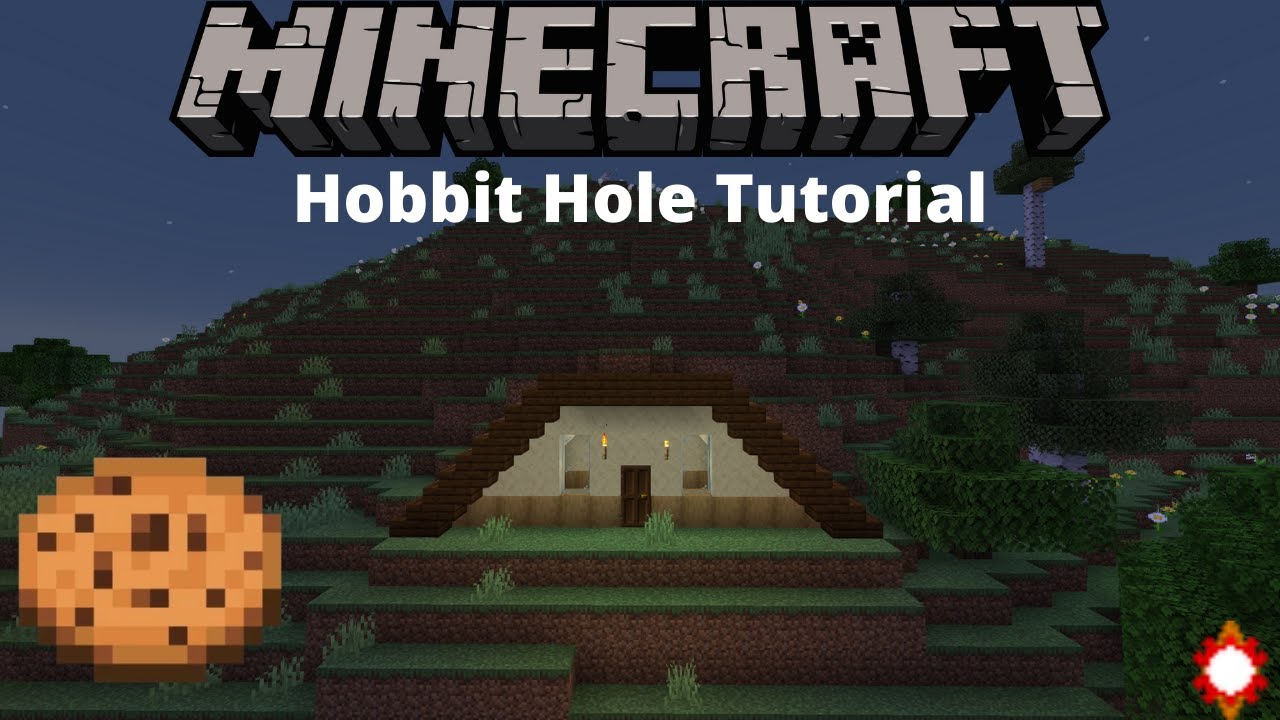 [Original] Minecraft How to Build a Hobbit Hole -Tutorial- - YouTube