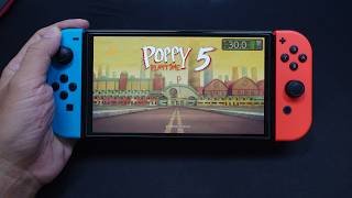 POPPY Playtime Chapter 5 New Update V1.1 Gameplay On Nintendo Switch Oled