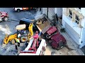 Camión de carga se queda sin frenos e impacta 5 vehículos estacionados en Monterrey