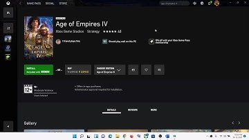 Fix Age of Empires IV Not Installing Error Code 0x80070032,0x80070424,0x80070005 Xbox App Win 10/11