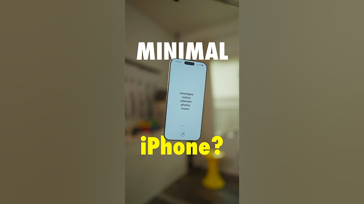 Turning my iPhone into a Dumb Phone