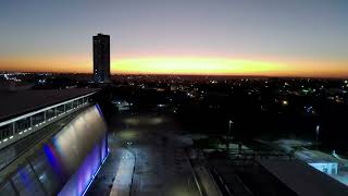 Voando a noite ARENA PANTANAL e CENTRO - Cuiabá  DRONE X8 SE 2022