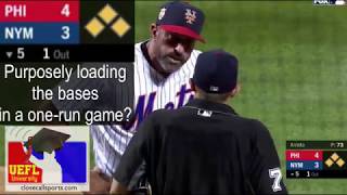 Jake arrieta hits todd frazier - warnings & ejections analysis