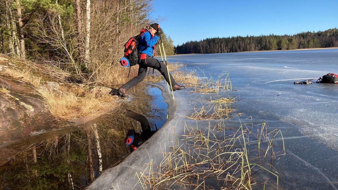 Skridskolering på 3 sjöar i Bullaren. 2022-02-18. Ice-Skating 3 lakes in Bullaren. Sweden.