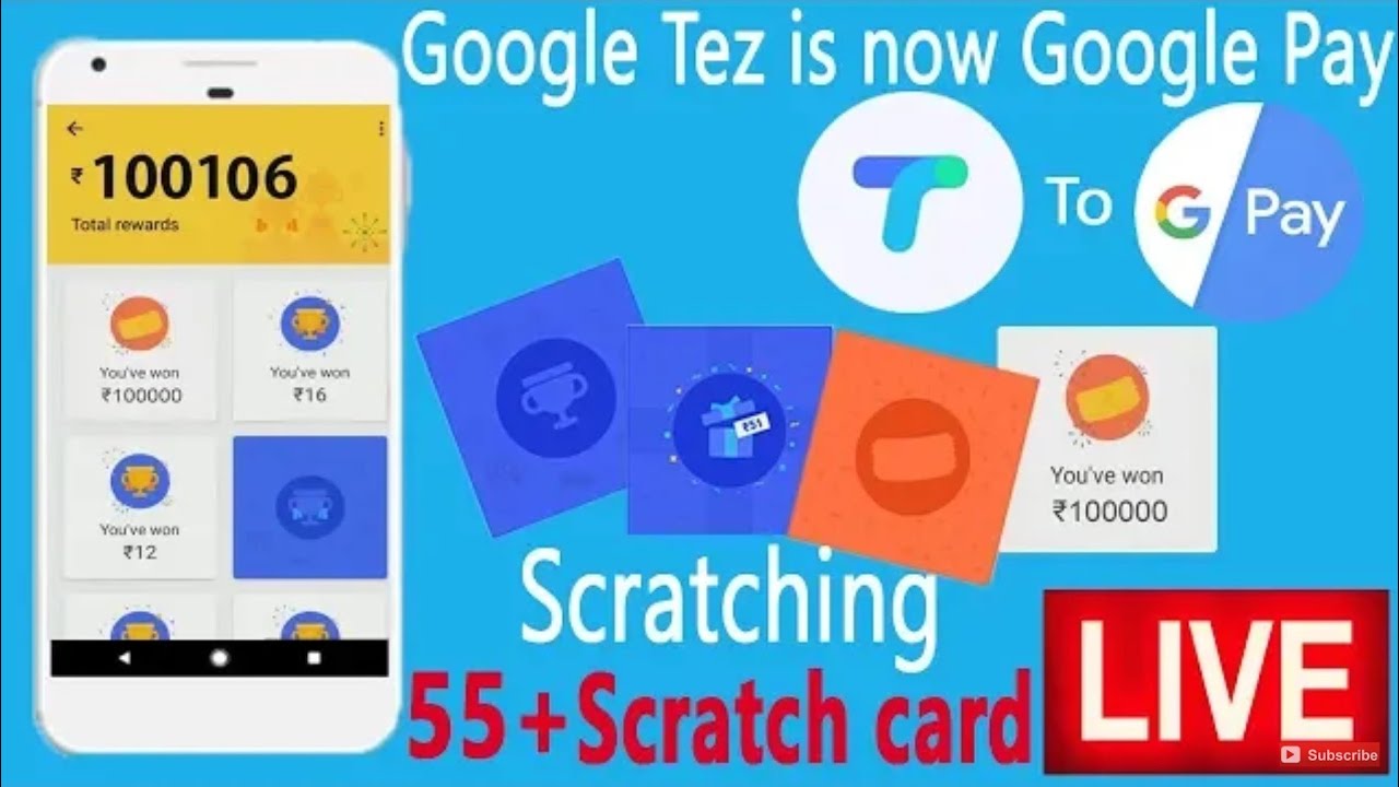 Google pay, 50 different scratch cards live scratch , Google pay new scratch card, by technical rupe
