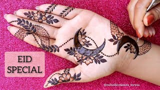 Ramzan Eid 2023 special mehndi design 3 || Chand mehndi design for Eid || Mehndi Creations