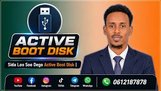 Sida Loo Soo Dego Active Boot Disk | Tutorial Full Somali
