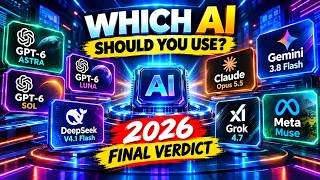 Which AI Should You Actually Use in 2026 | GPT-6, Claude, Gemini, DeepSeek & Qwen