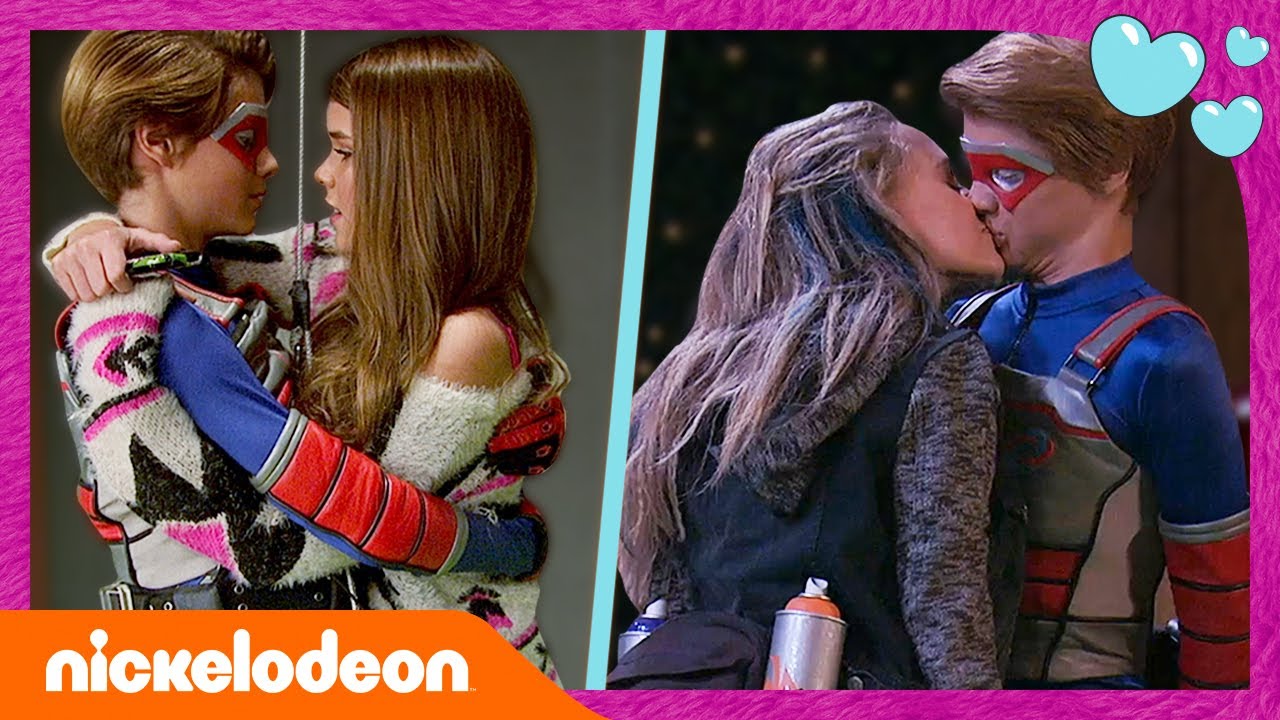 Henry Danger | Os 9 Melhores Beijos de Jace | Nickelodeon em Português