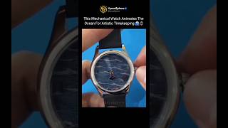This Mechanical Watch Animates The Ocean For Artistic Timekeeping🌊⌚