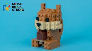 How to Build a Squirrel with LEGO Bricks by 三井ブリックスタジオ / プロビルダー 1,793 views 2 years ago 9 minutes, 18 seconds