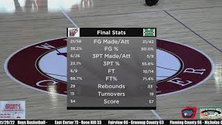 KHSAA Boys Basketball - Menifee County vs West Carter 11/30/22 screenshot 4